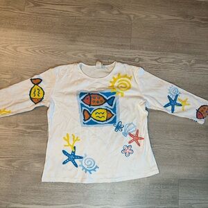 Ocean Adventure Long Sleeve Kids Tee
